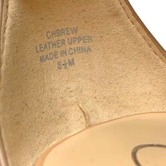 CHARLY AMAR Brew Leather Strappy Platform Wedge Sandals - Picture 5 of 11